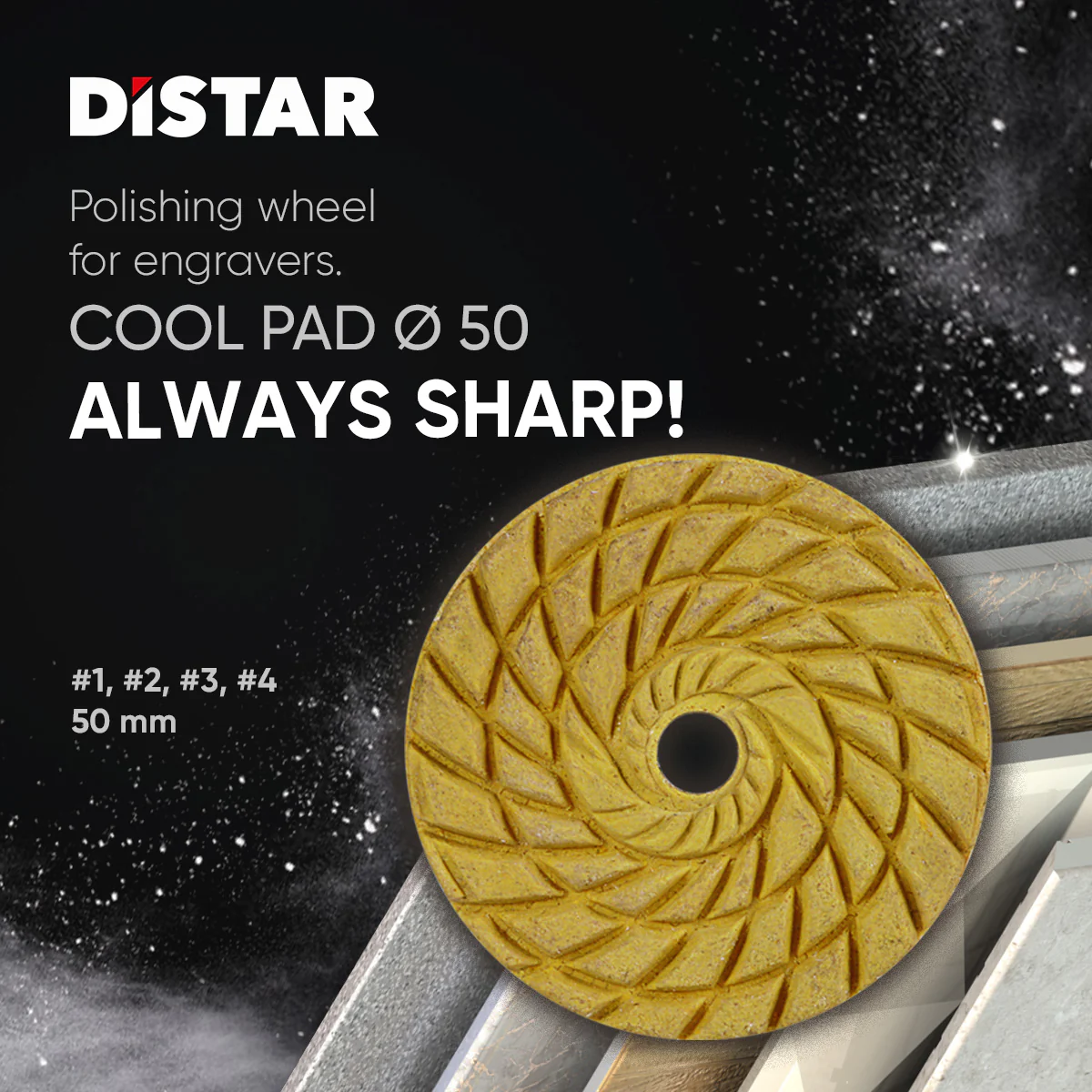 DiStar CoolPAD Diamond Polishing Pad - Image 4