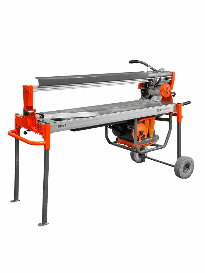 iQ252 10" Dry-Cut Rail Saw With Integrated Dust Control System (Showroom Saw - Never Used) - Image 4