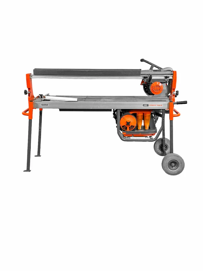 iQ252 10" Dry-Cut Rail Saw With Integrated Dust Control System (Showroom Saw - Never Used) - Image 5