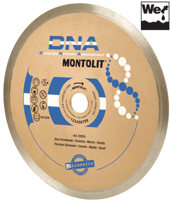 Montolit Continuous Rim DNA Diamond Blades - Image 2