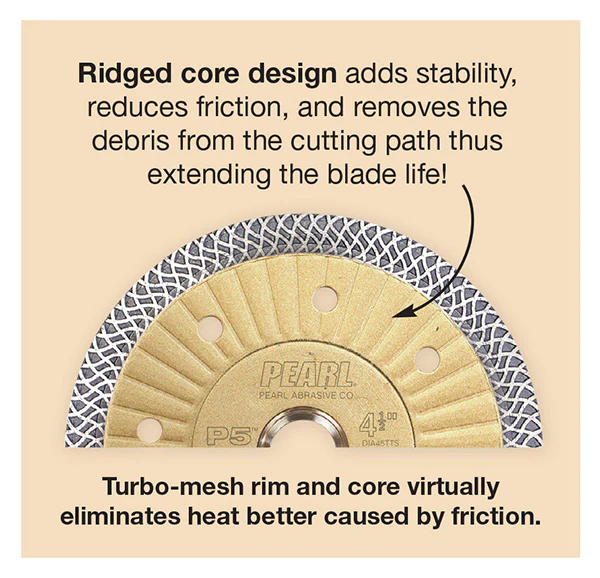 Pearl P5 Thin Turbo Mesh Blades - Image 6