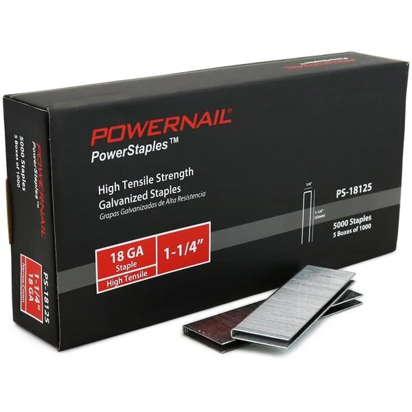 Powernail 18 Gauge 1-1/4" Chiselpoint Powerstaples