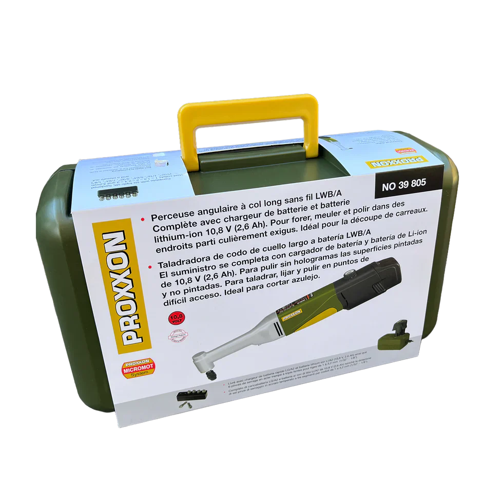 Proxxon Cordless Long Neck Angle Milling/Drilling Unit LWB/A - Image 6