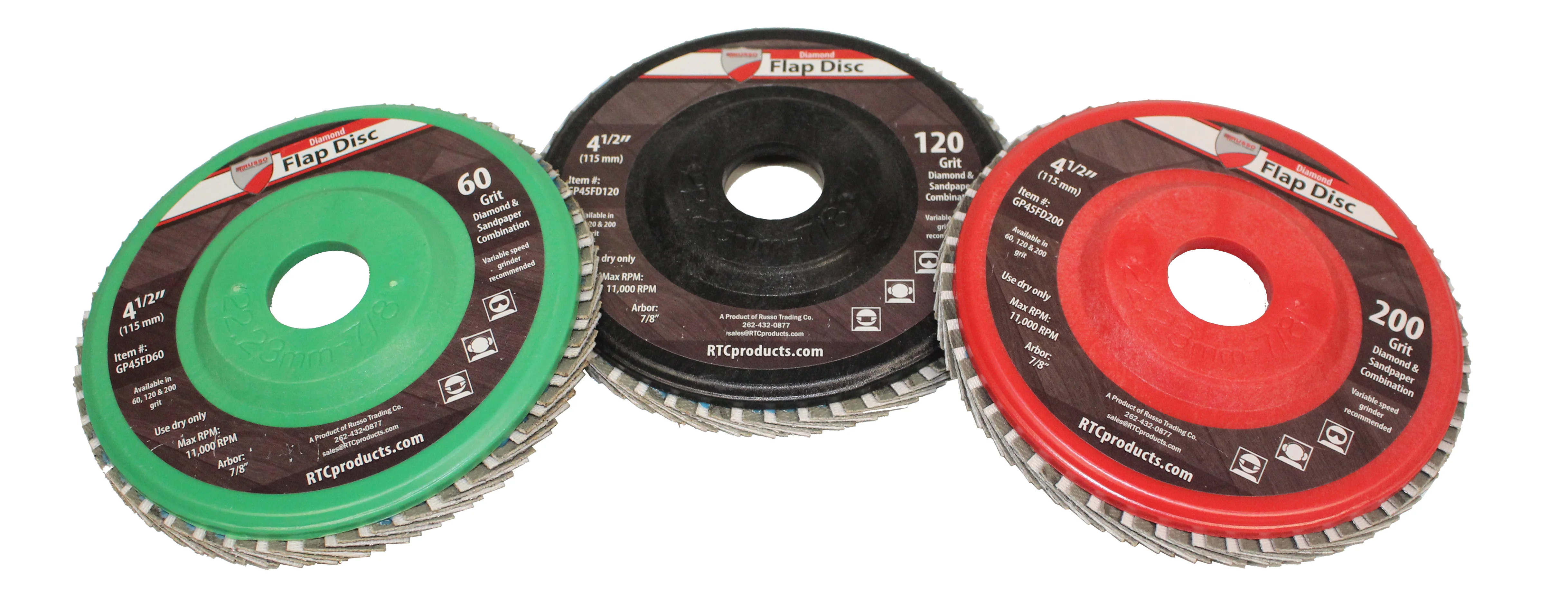 RTC Diamond Flap Discs - Image 2