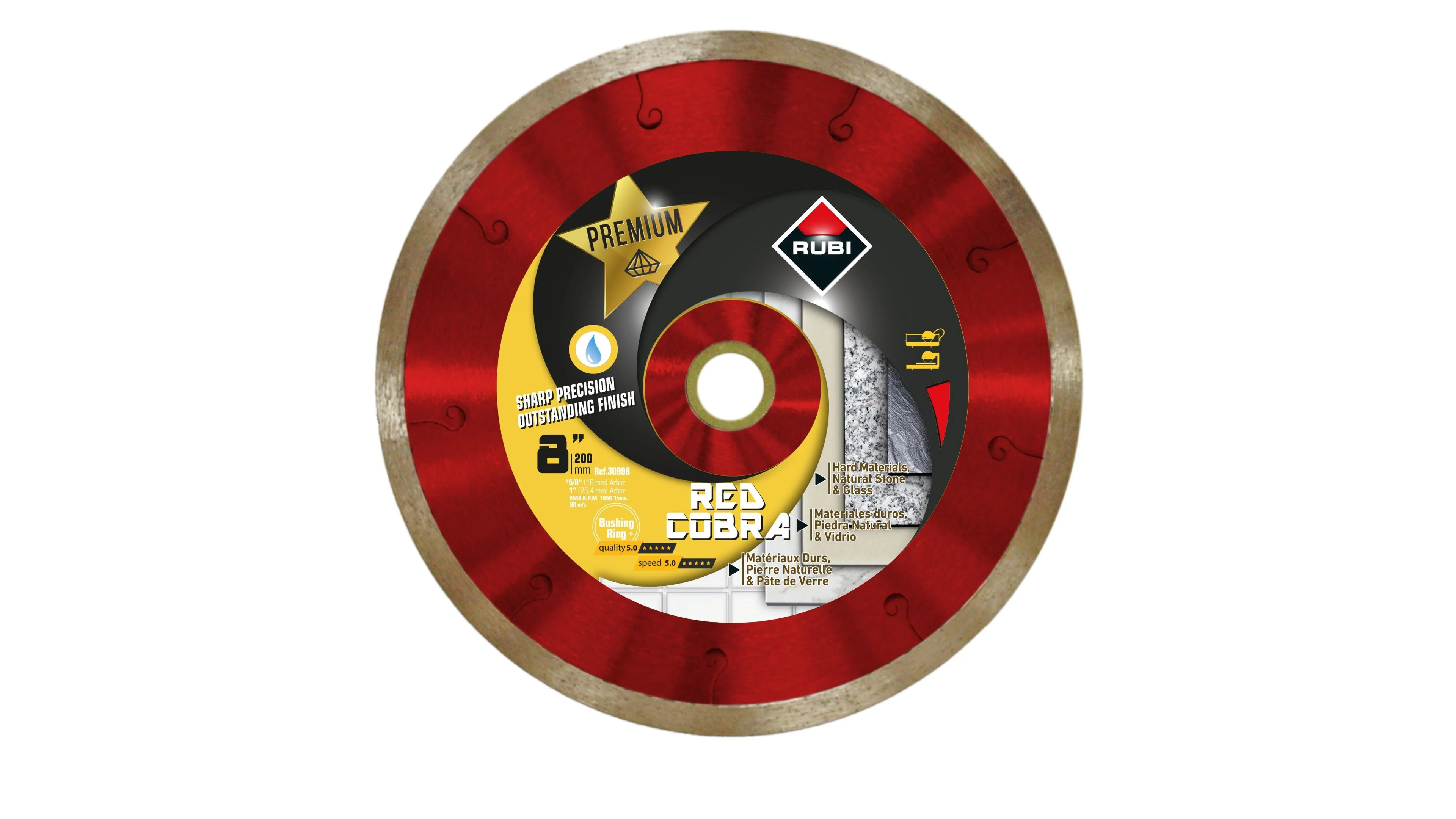 Rubi Red Cobra Diamond Blades - Image 4